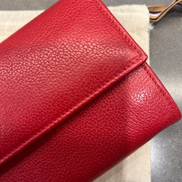 Il Bisonte Leather Wallet - Brand New in package - RED - Picture 2 of 8